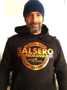 Tromboranga "Salsero Tromboranguero" Black Hoddie / Sudadera