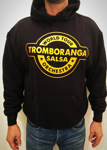 Tromboranga "TROMBORANGA WORLD TOUR" Black Hoddie / Sudadera