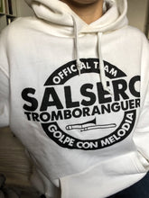 Tromboranga "Salsero Tromboranguero" White Hoddie / Sudadera Blanca